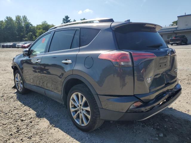 2T3DFREV2HW676238 - 2017 TOYOTA RAV4 LIMITED ნაცრისფერი ფოტო 2