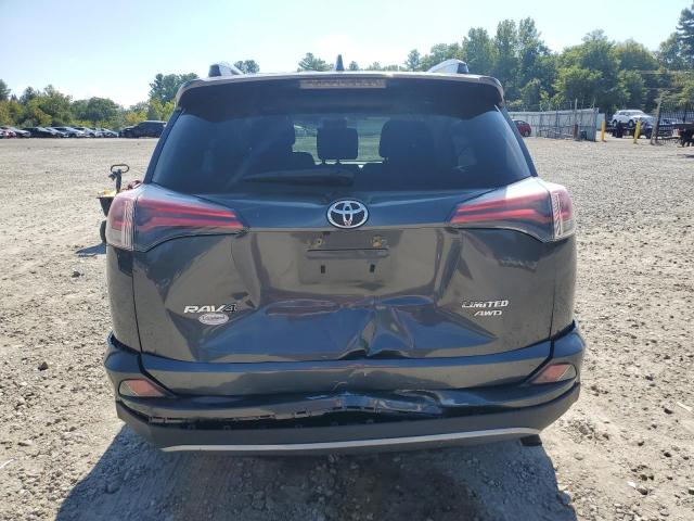 2T3DFREV2HW676238 - 2017 TOYOTA RAV4 LIMITED ნაცრისფერი ფოტო 6