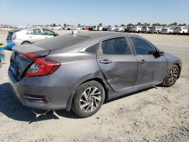 19XFC2F74HE215062 - 2017 HONDA CIVIC EX GRAY photo 3