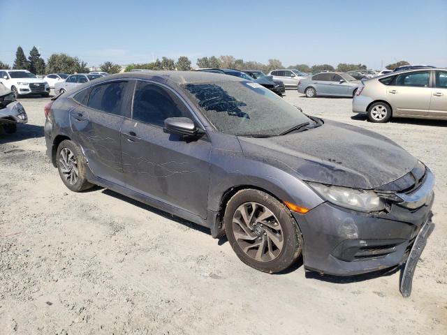 19XFC2F74HE215062 - 2017 HONDA CIVIC EX GRAY photo 4