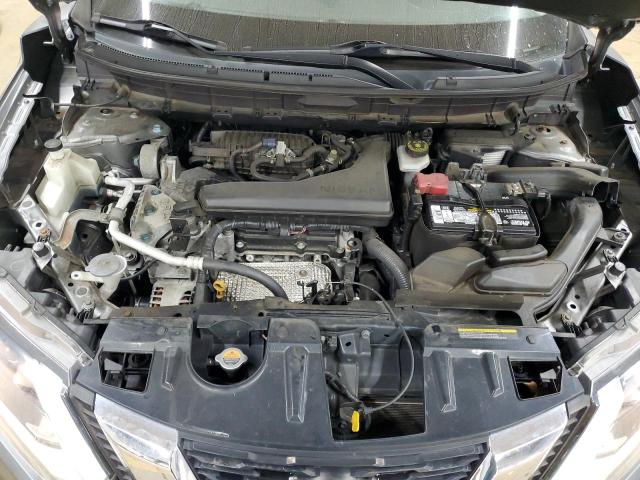 JN8AT2MV8HW000838 - 2017 NISSAN ROGUE S GRAY photo 12