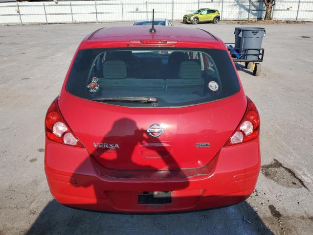 3N1BC1CPXCK298930 - 2012 NISSAN VERSA S RED photo 6