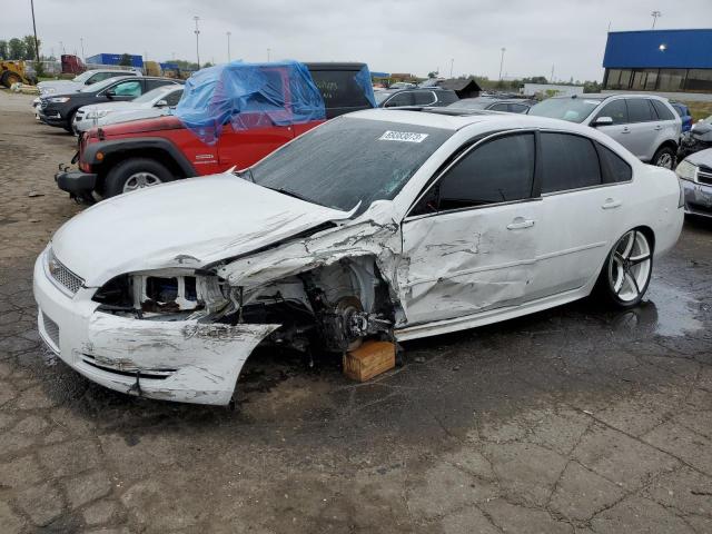 2G1WB5E39E1142985 - 2014 CHEVROLET IMPALA LIM LT WHITE photo 1