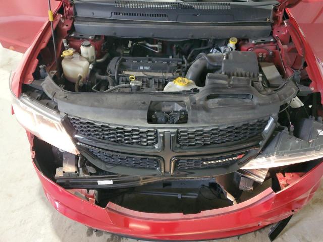 3C4PDCAB8LT249254 - 2020 DODGE JOURNEY SE RED photo 12