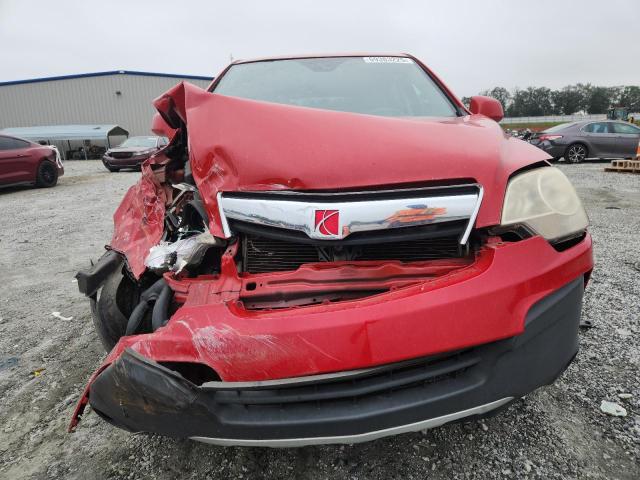 3GSCL33P59S600134 - 2009 SATURN VUE XE RED photo 5