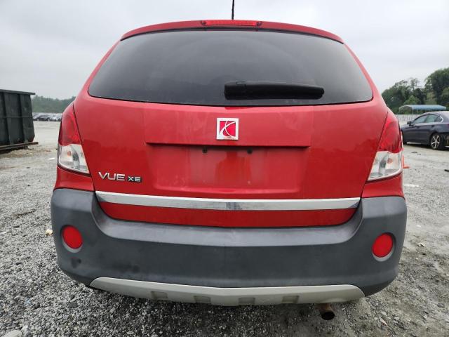 3GSCL33P59S600134 - 2009 SATURN VUE XE RED photo 6
