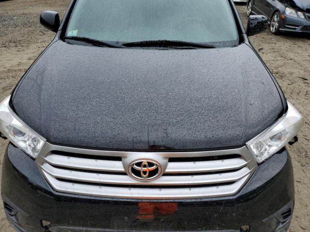 5TDBK3EH5DS179917 - 2013 TOYOTA HIGHLANDER BASE Սև լուսանկար 12