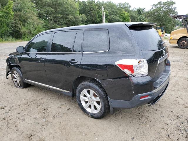 5TDBK3EH5DS179917 - 2013 TOYOTA HIGHLANDER BASE Սև լուսանկար 2