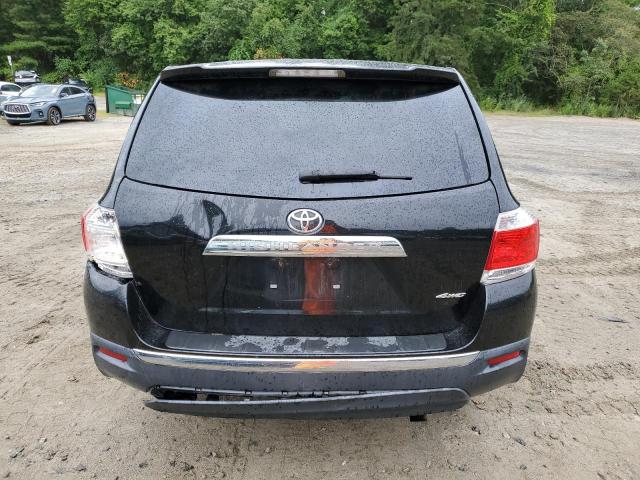 5TDBK3EH5DS179917 - 2013 TOYOTA HIGHLANDER BASE Սև լուսանկար 6