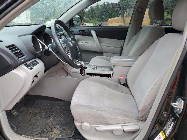 5TDBK3EH5DS179917 - 2013 TOYOTA HIGHLANDER BASE Սև լուսանկար 7