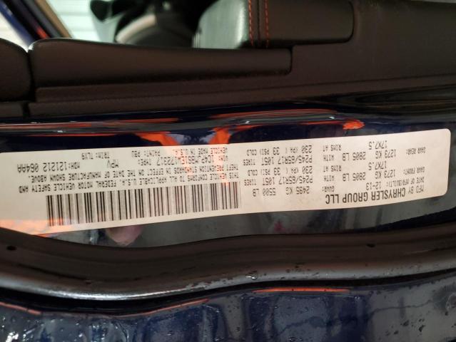 1C4PJMBS1EW172317 - 2014 JEEP CHEROKEE TRAILHAWK BLUE photo 13