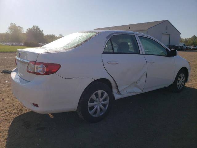 2T1BU4EE4DC943867 - 2013 TOYOTA COROLLA BASE WHITE photo 3