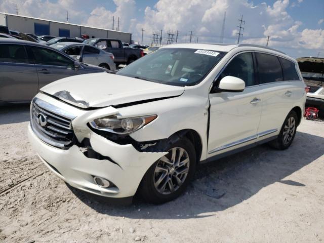 5N1AL0MNXFC532702 - 2015 INFINITI QX60 WHITE photo 1