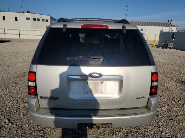 1FMEU7DE5AUA61195 - 2010 FORD EXPLORER XLT SILVER photo 6