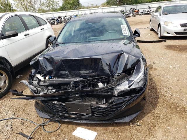 5NPLL4AG4MH032417 - 2021 HYUNDAI ELANTRA SE BLACK photo 5