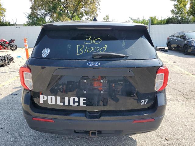 1FM5K8AW0LGB84350 - 2020 FORD EXPLORER POLICE INTERCEPTOR Қара фото 6
