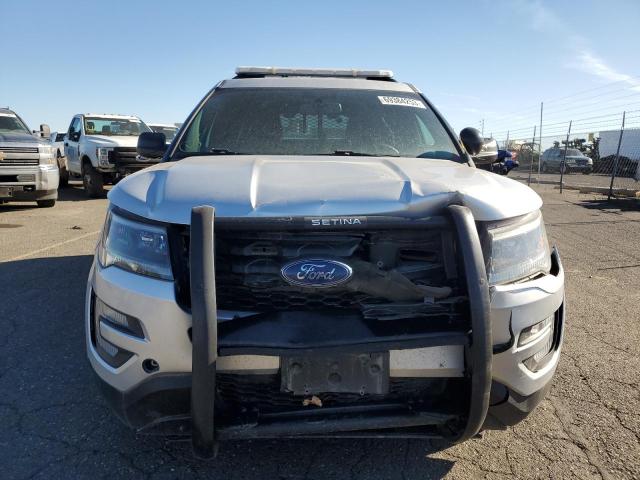 1FM5K8AR8HGD93093 - 2017 FORD EXPLORER POLICE INTERCEPTOR SILVER photo 12