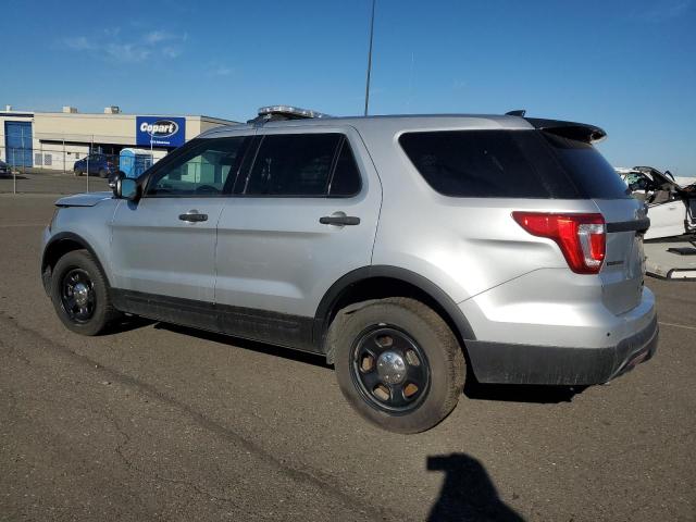 1FM5K8AR8HGD93093 - 2017 FORD EXPLORER POLICE INTERCEPTOR SILVER photo 2