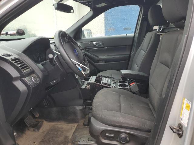 1FM5K8AR8HGD93093 - 2017 FORD EXPLORER POLICE INTERCEPTOR SILVER photo 7
