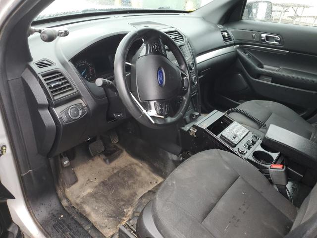 1FM5K8AR8HGD93093 - 2017 FORD EXPLORER POLICE INTERCEPTOR SILVER photo 8