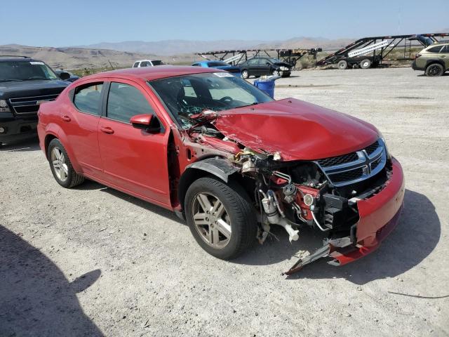 1C3CDZCB5CN146926 - 2012 DODGE AVENGER SXT RED photo 4