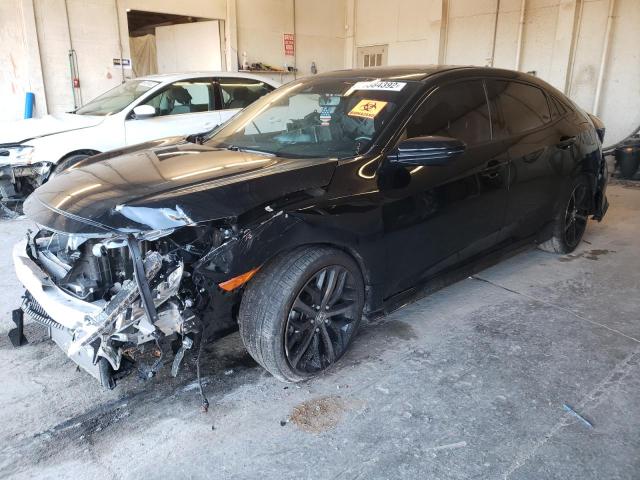 SHHFK7H99LU214232 - 2020 HONDA CIVIC SPORT TOURING BLACK photo 1