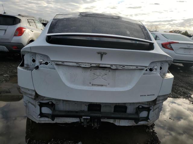 5YJXCAE22LF231512 - 2020 TESLA MODEL X WHITE photo 6