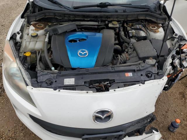 JM1BL1M77C1597062 - 2012 MAZDA 3 I WHITE photo 11