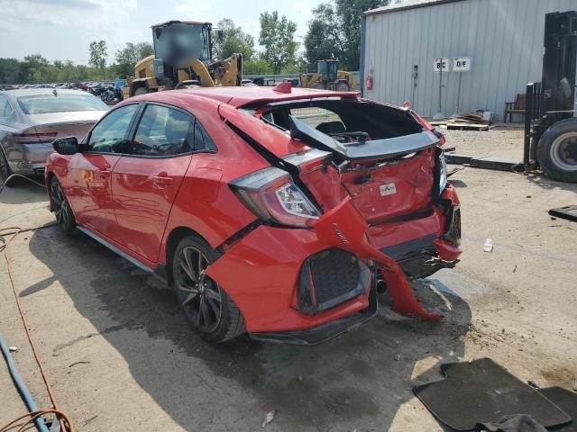 SHHFK7H93JU207256 - 2018 HONDA CIVIC SPORT TOURING RED photo 2