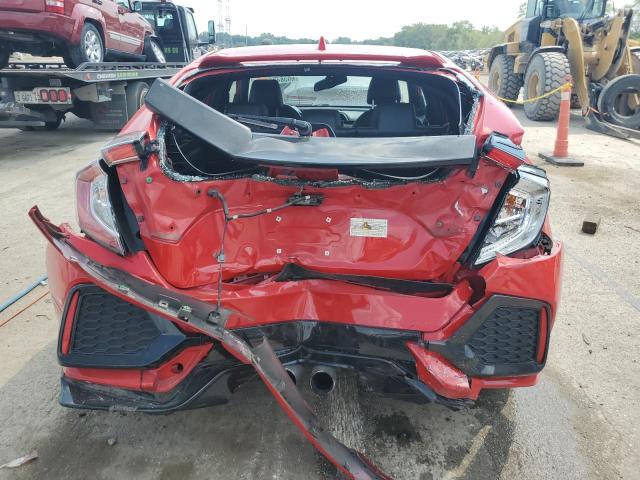 SHHFK7H93JU207256 - 2018 HONDA CIVIC SPORT TOURING RED photo 6