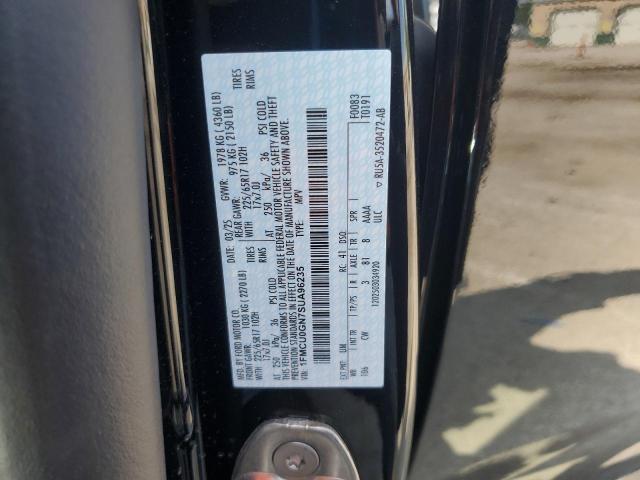 1FMCU0GN7SUA96235 - 2025 FORD ESCAPE ACTIVE BLACK photo 12