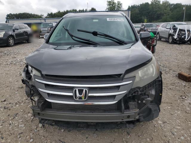 2HKRM4H78DH673065 - 2013 HONDA CR-V EXL GRAY photo 5