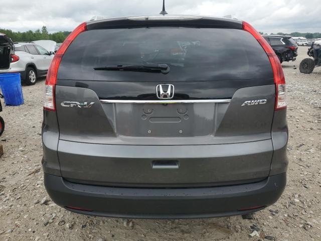 2HKRM4H78DH673065 - 2013 HONDA CR-V EXL GRAY photo 6