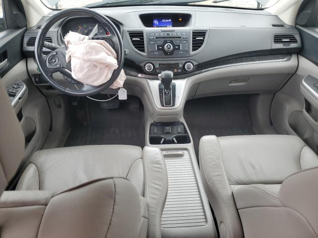 2HKRM4H78DH673065 - 2013 HONDA CR-V EXL GRAY photo 8