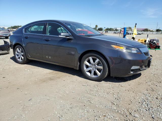 19UUA8F57CA019824 - 2012 ACURA TL Сірий фото 4