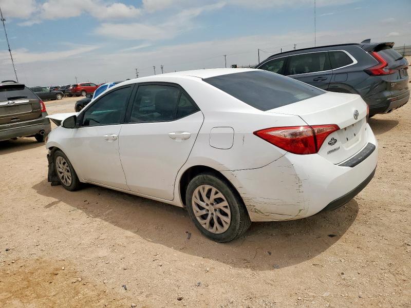 2T1BURHE3KC228150 - 2019 TOYOTA COROLLA L თეთრი ფოტო 2