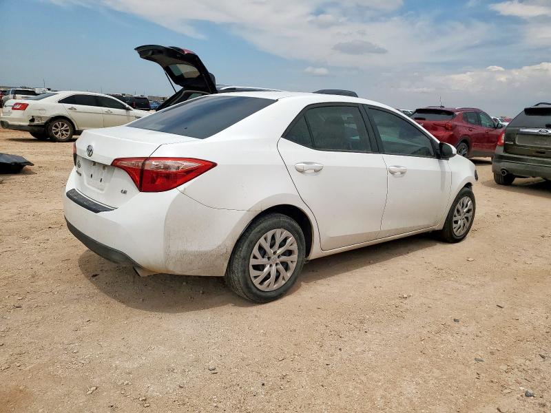 2T1BURHE3KC228150 - 2019 TOYOTA COROLLA L თეთრი ფოტო 3