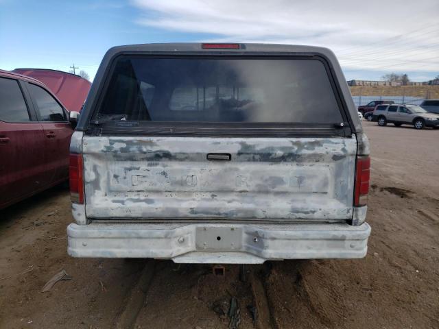 1FTHF25LXGPB43068 - 1986 FORD F250 GRAY photo 6