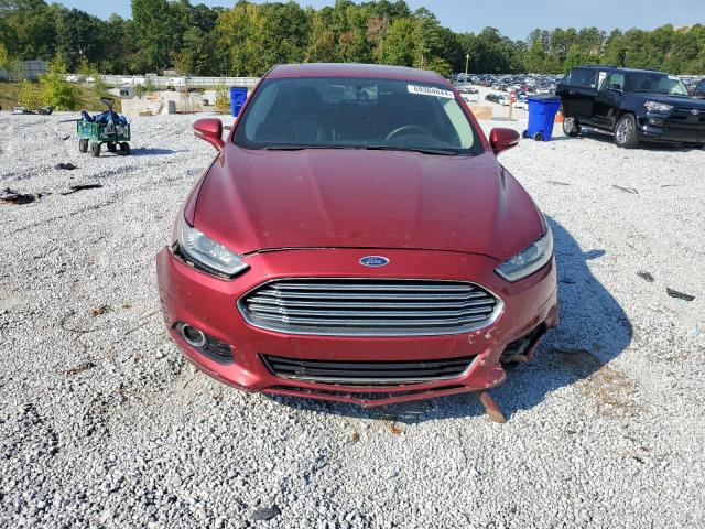 3FA6P0D94GR283047 - 2016 FORD FUSION TITANIUM RED photo 5