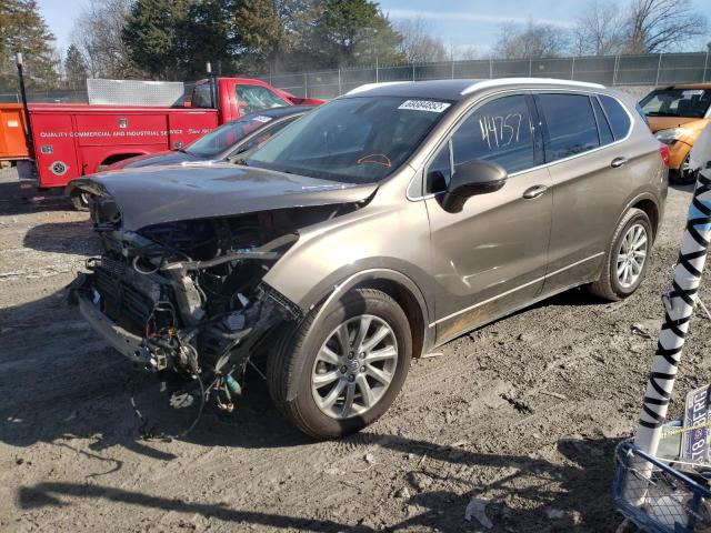 LRBFXCSA0KD026637 - 2019 BUICK ENVISION ESSENCE ყავისფერი ფოტო 1