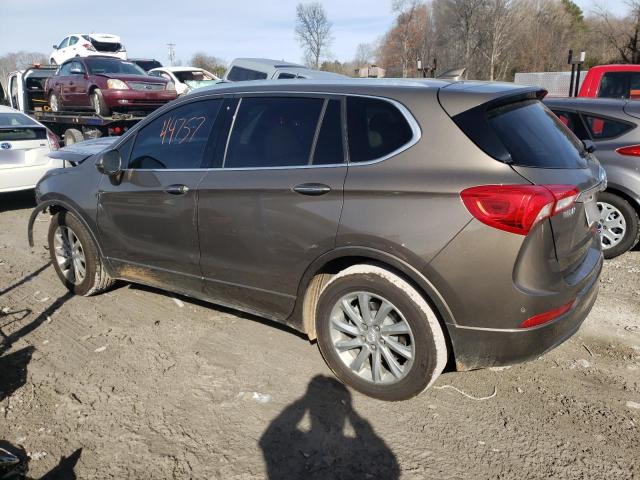 LRBFXCSA0KD026637 - 2019 BUICK ENVISION ESSENCE ყავისფერი ფოტო 2