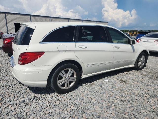 4JGCB22E88A075896 - 2008 MERCEDES-BENZ R 320 CDI WHITE photo 3