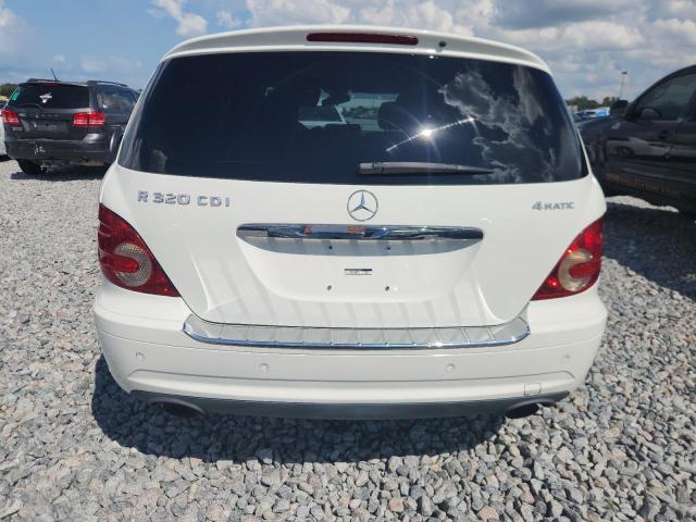 4JGCB22E88A075896 - 2008 MERCEDES-BENZ R 320 CDI WHITE photo 6