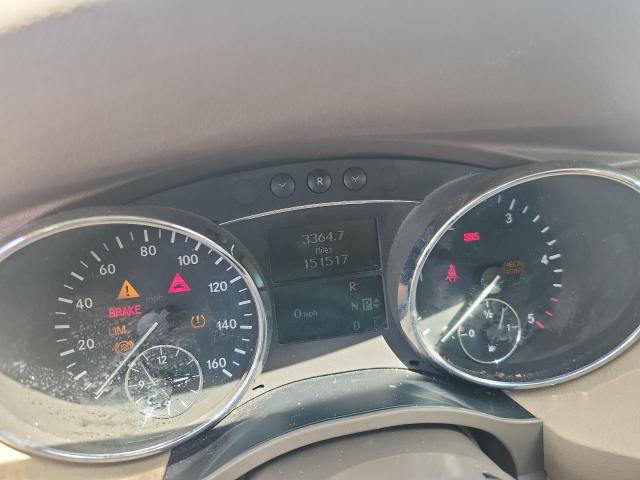 4JGCB22E88A075896 - 2008 MERCEDES-BENZ R 320 CDI WHITE photo 9