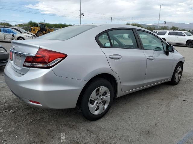 19XFB2F55FE110030 - 2015 HONDA CIVIC LX SILVER photo 3