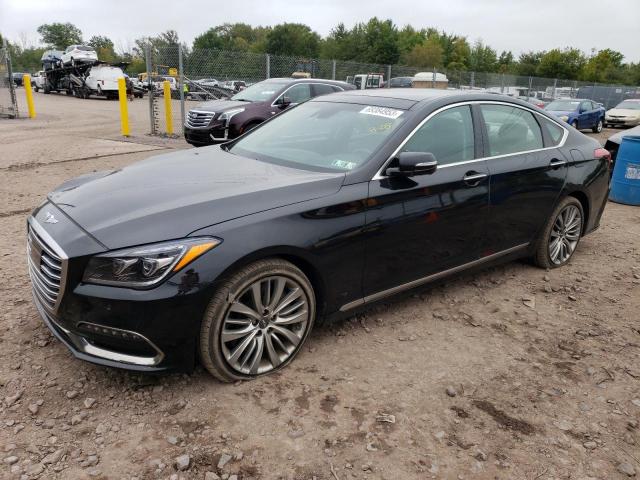 KMHGN4JF1JU240321 - 2018 GENESIS G80 ULTIMATE BLACK photo 1