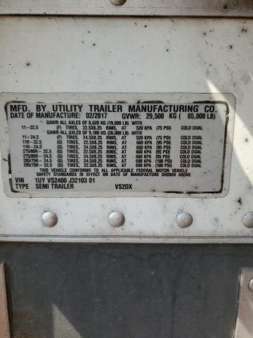 1UYVS2400J3210301 - 2018 UTILITY VS2DX 白色 照片 10