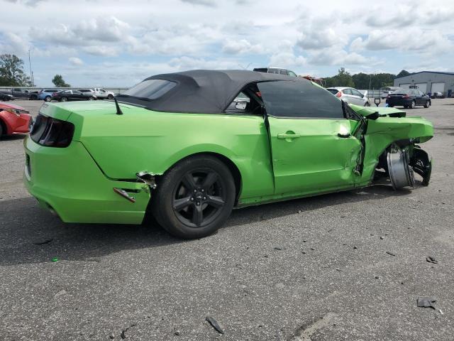 1ZVBP8EM1D5263747 - 2013 FORD MUSTANG GREEN photo 3