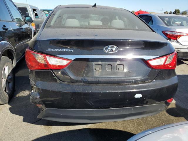 5NPEB4AC6EH834977 - 2014 HYUNDAI SONATA GLS BLACK photo 6