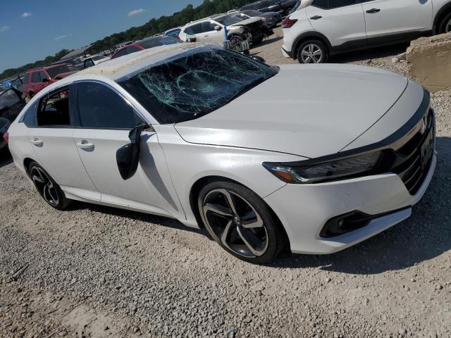 1HGCV2F3XMA011245 - 2021 HONDA ACCORD SPORT WHITE photo 4